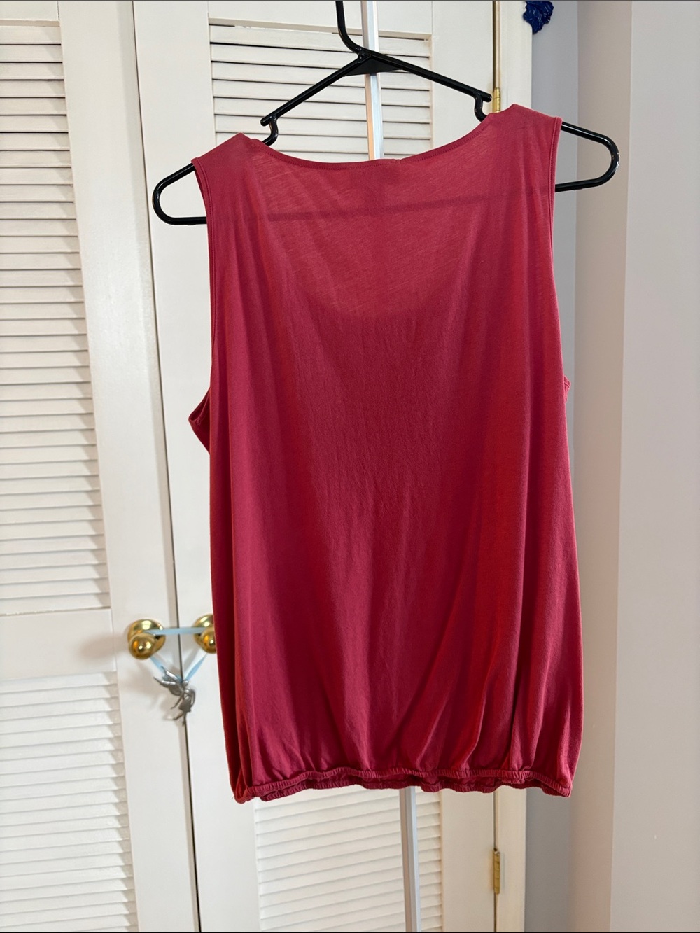 LOFT Sleeveless Ruffle Bib Tank - Picture 2 of 3